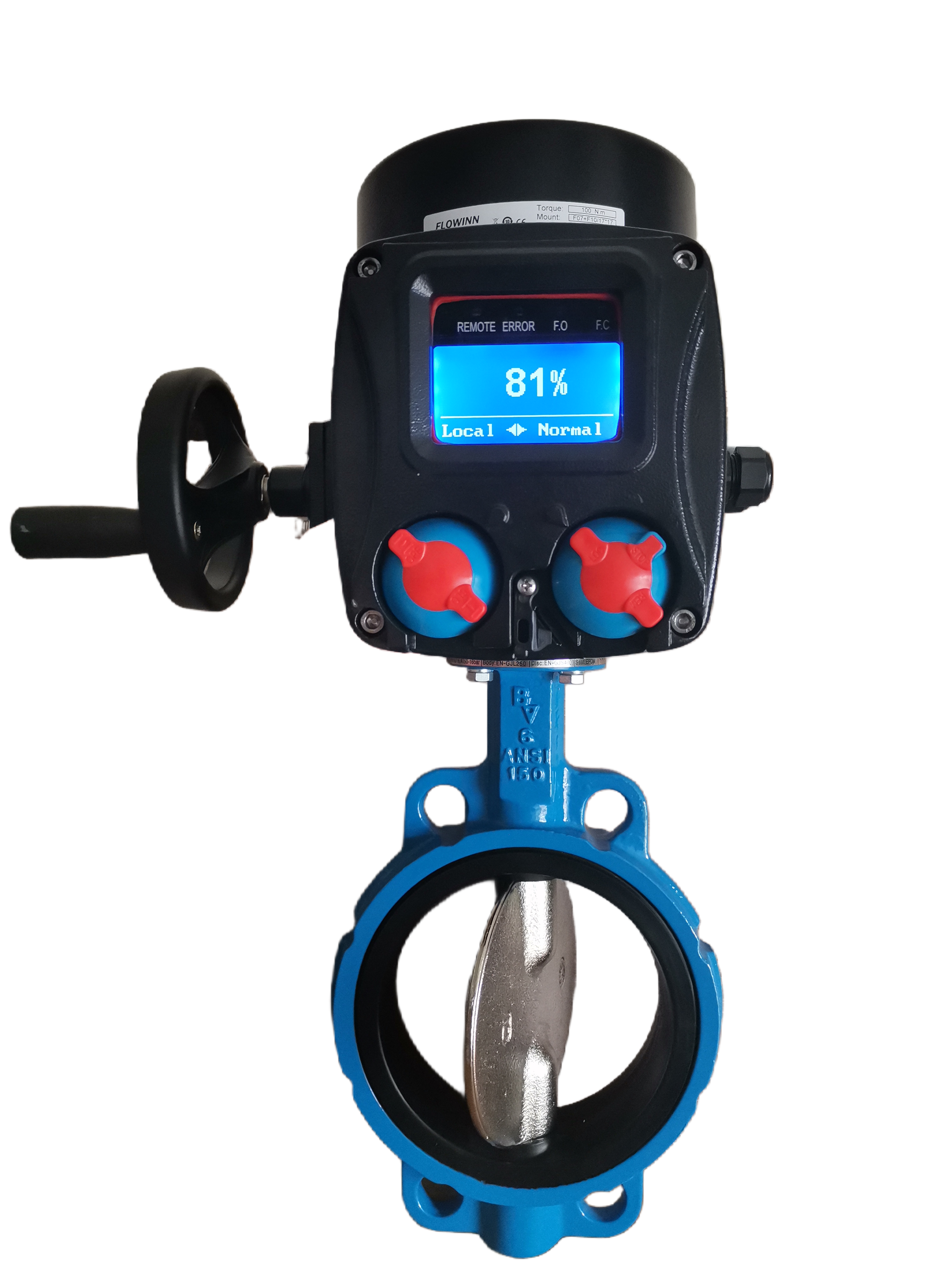 Robinet fluture Belven cu actionare electrica Flowinn E