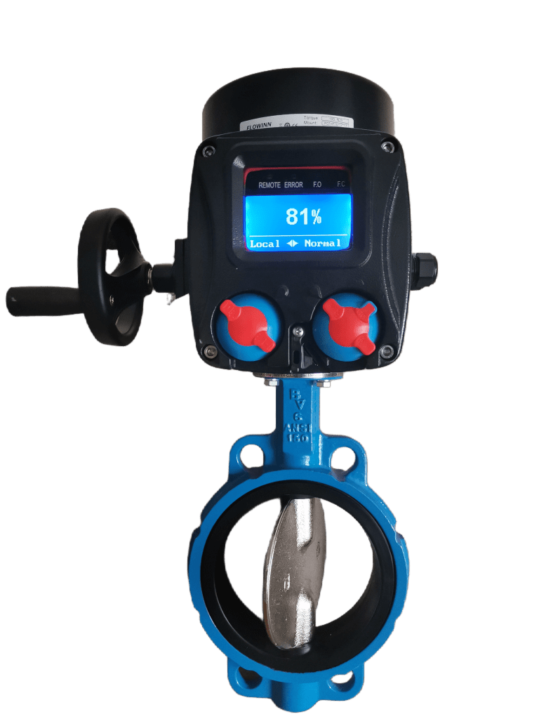 Robinet fluture Belven cu actionare electrica Flowinn E